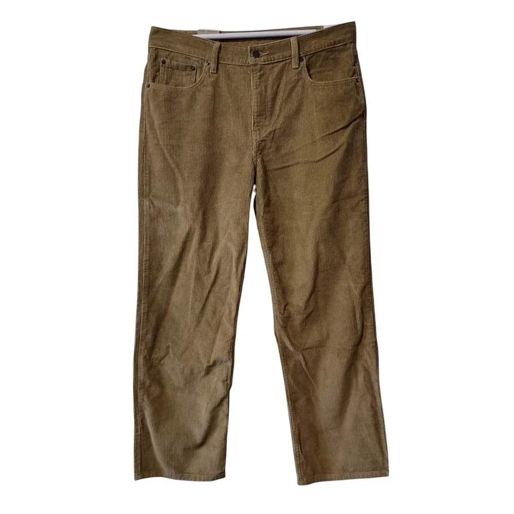 Corduroy Pants Levi's Low Pro Tan Brown 31x30 Womens Boho Cabin Core‎ Streetwear